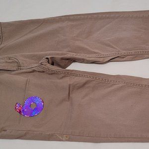 Pre Owned Lee Boys' Khaki Performance Series Extreme Comfort Straight Fit Jean